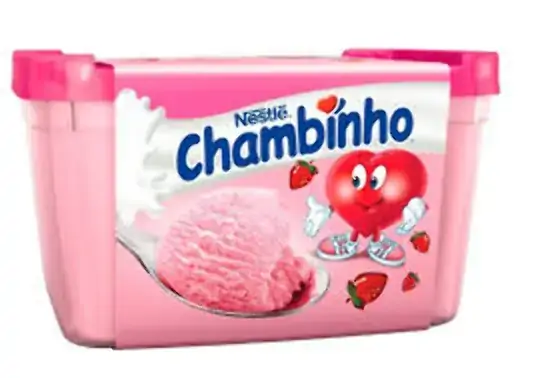 Sorvete Chambinho Nestlé Pote 1l