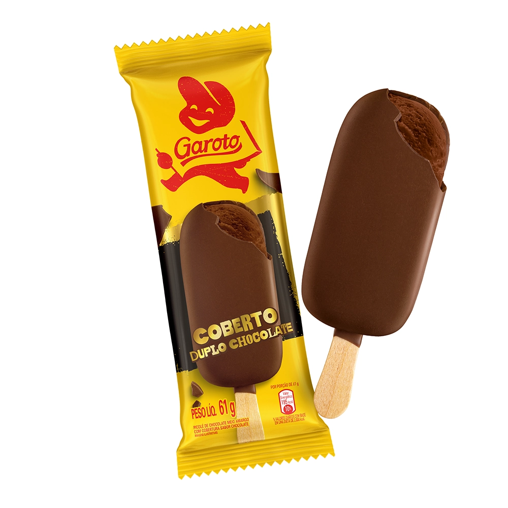 Picole Garoto Duplo Chocolate