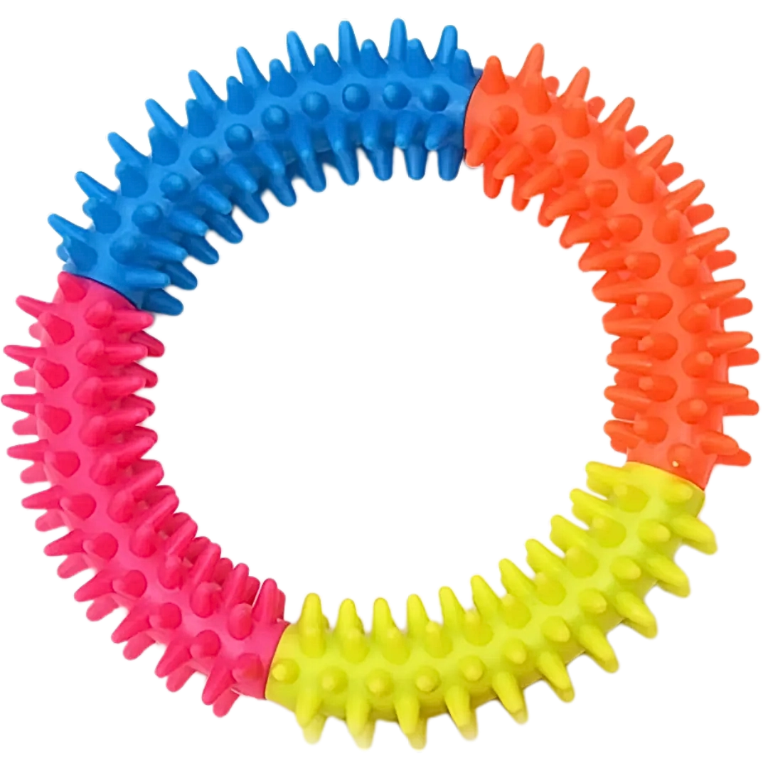 Brinquedo Pet Argola Espinho Mordedor P100 109 Banana Toys