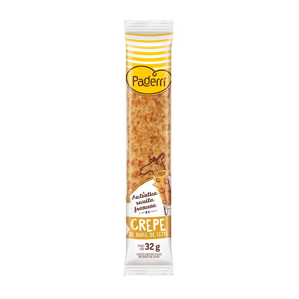 Crepe Paderri Pc 192g Doce De Leite