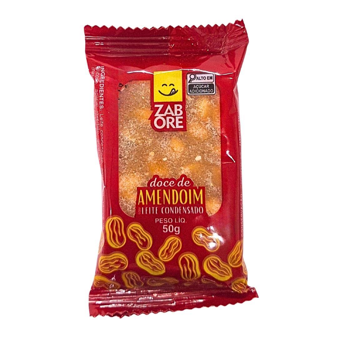 Doce Amendoim Zabore Leite Cond 50gr