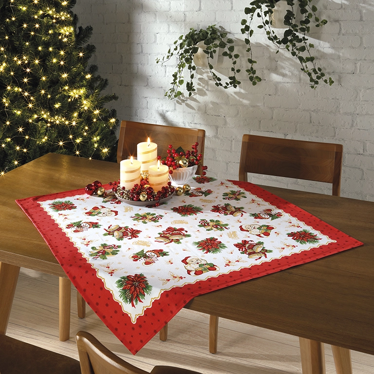 Centro Mesa Natal Athenas 78x78cm 30005849 Dohler