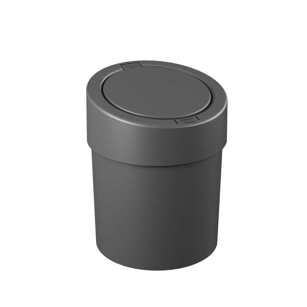 Lixeira Pia Press Cinza 5.4l 10908 0536 Coza