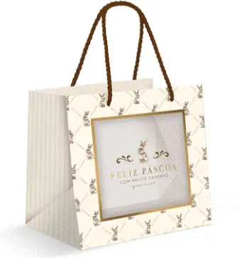 Sacola Premium P/m.ovo C/vs Classique Bunny C/hs P