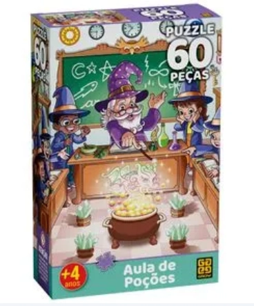 Quebra Cabeca Aula Pocoes 60pcs 4562 Grow