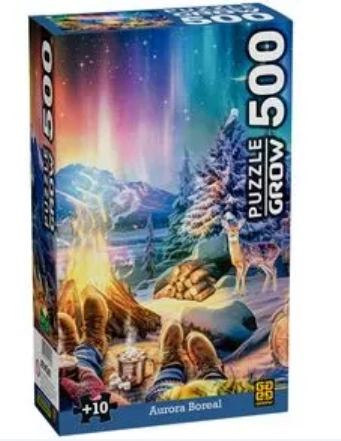 Quebra Cabeca Aurora Boreal 500pcs 4569 Grow