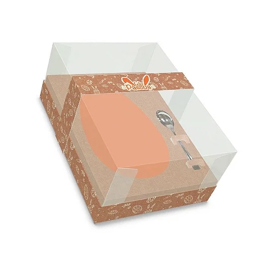 Cx Classic Doce Pascoa Kraft 350g 5un Ref4196 Ideia