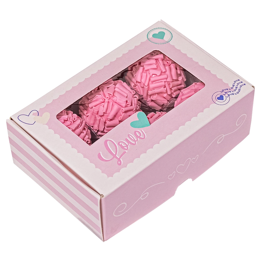 Caixa Practice C.visor With Love 6 Doces 4915 Ideia