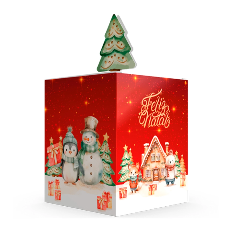 Caixa P.doces Pop Up Natal Encantado 24 5171 Ideia