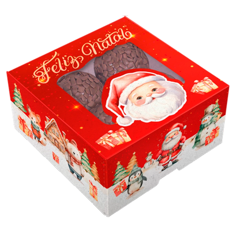 Caixa 4 Doces Practice C.visor Natal Encantado 24 5178 Ideia
