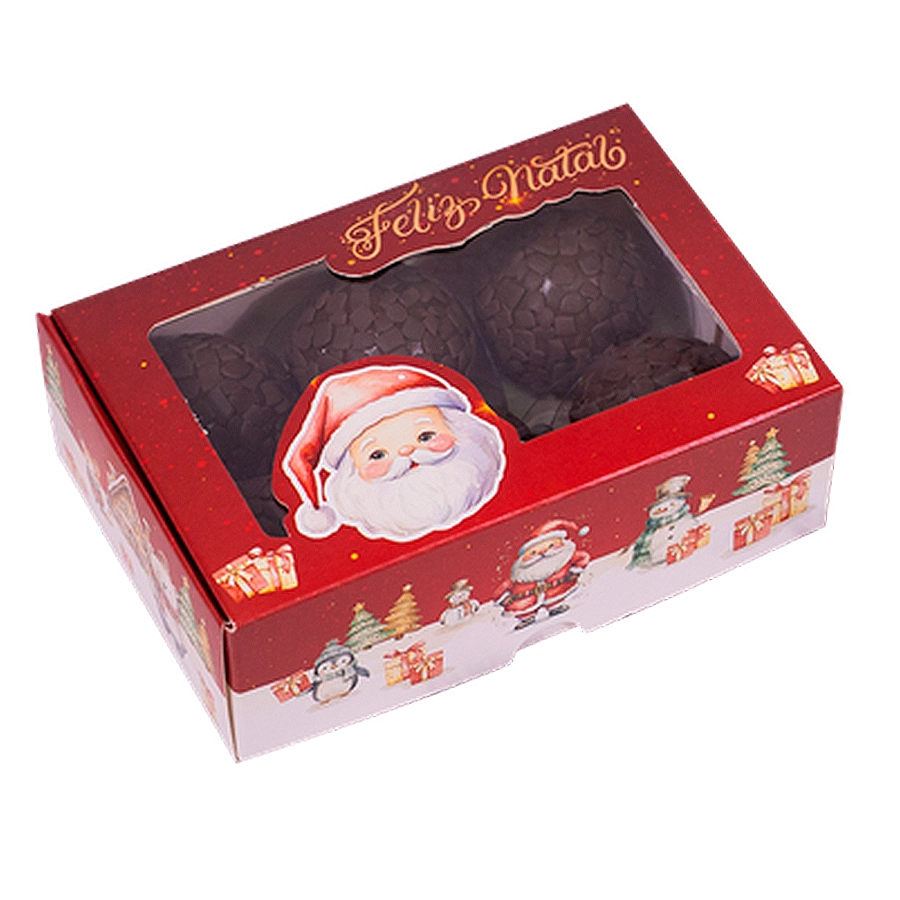 Caixa 6 Doces Practice C.visor Natal Encantado 24 5179 Ideia