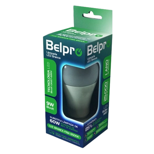 Lampada Belpro 9w Ledluz Branca