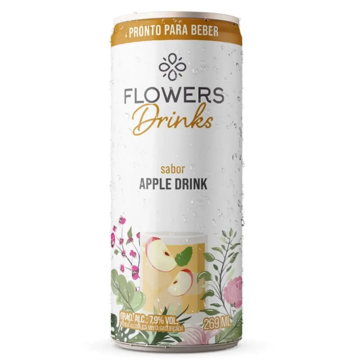 Drinks Flowers 269ml Apple Drink