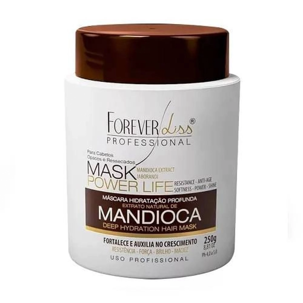 Mascara Forever Liss Mandioca 250g