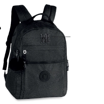 Mochila De Costa Juvenil Rebeca Bonbon Preta