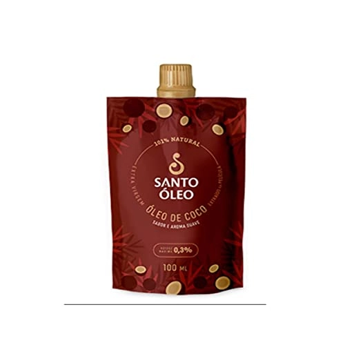Oleo Coco Santo Oleo Extra Virgem De Pelicula Doypack 100ml