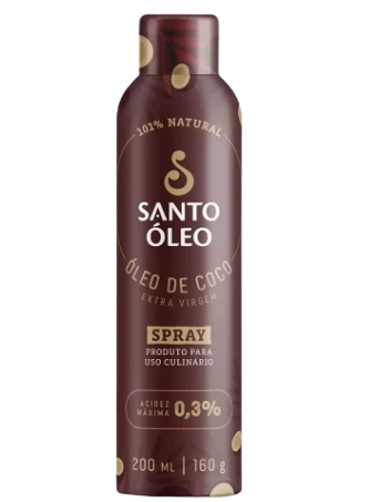 Oleo Coco Ex Virgem Spray Santo Oleo 200ml