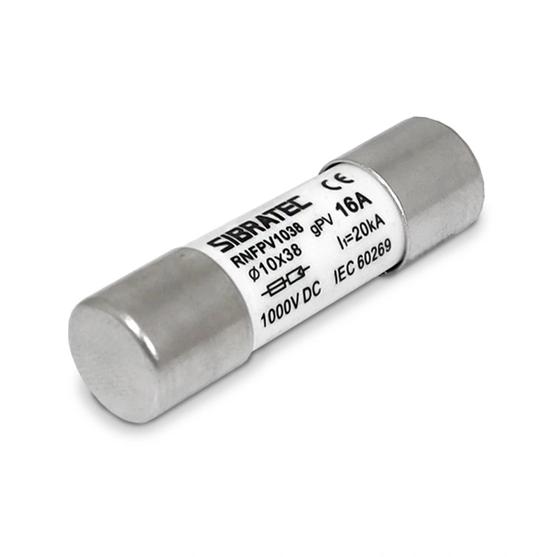 Fusível Cartucho Porcelana 10x38mm 16a Gpv 1000vcc 10 Peças