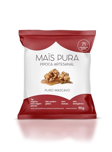Pipoca Mascavo Mais Pura 50g