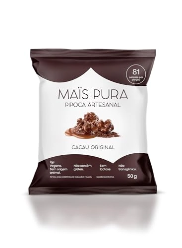 Pipoca Cacau Original Mais Pura 75g