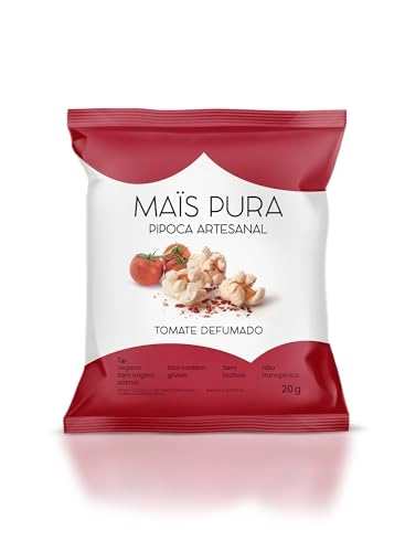 Pipoca Tomate Def Mais Pura 20g