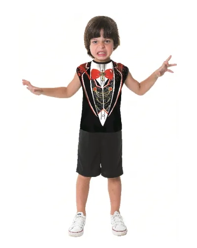 Fantasia Infantil Vampiro Xis0708 Toymaster
