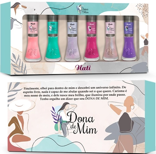 Kit Esm Nati 8ml C/06 Dona De Mim