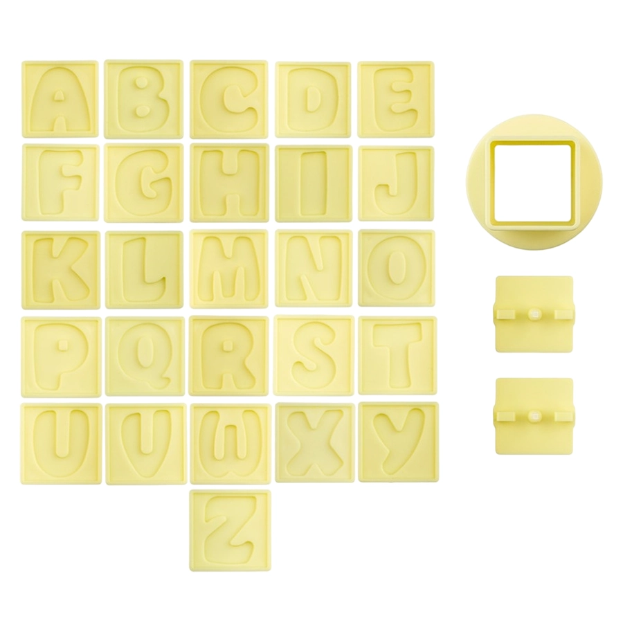 Molde P/ Ejetor Max Letras 29 Pcs 413076 Bluestar