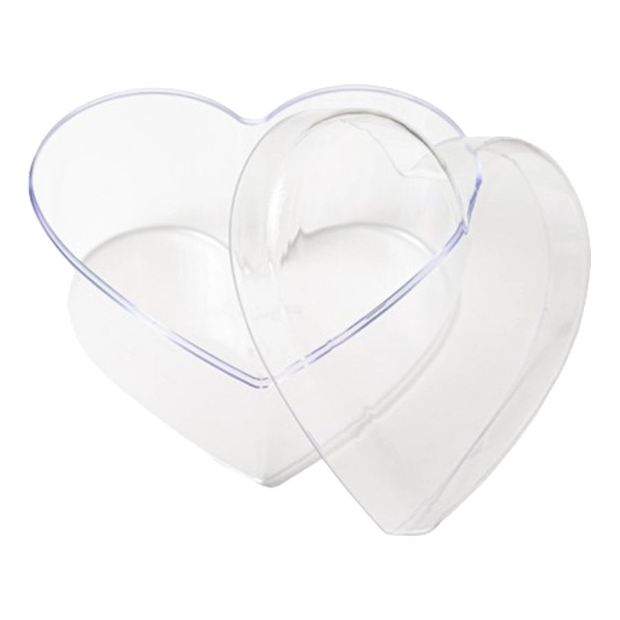 Cake Box Coracao C/ Tampa 750ml 2 Pcs 413090 Bluestar