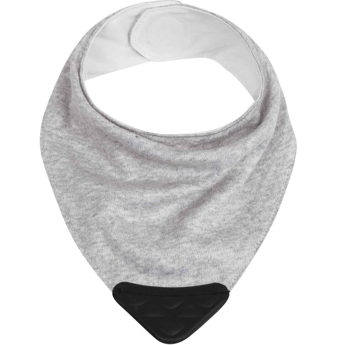 Bandana Baby Cinza Com Mordedor Buba