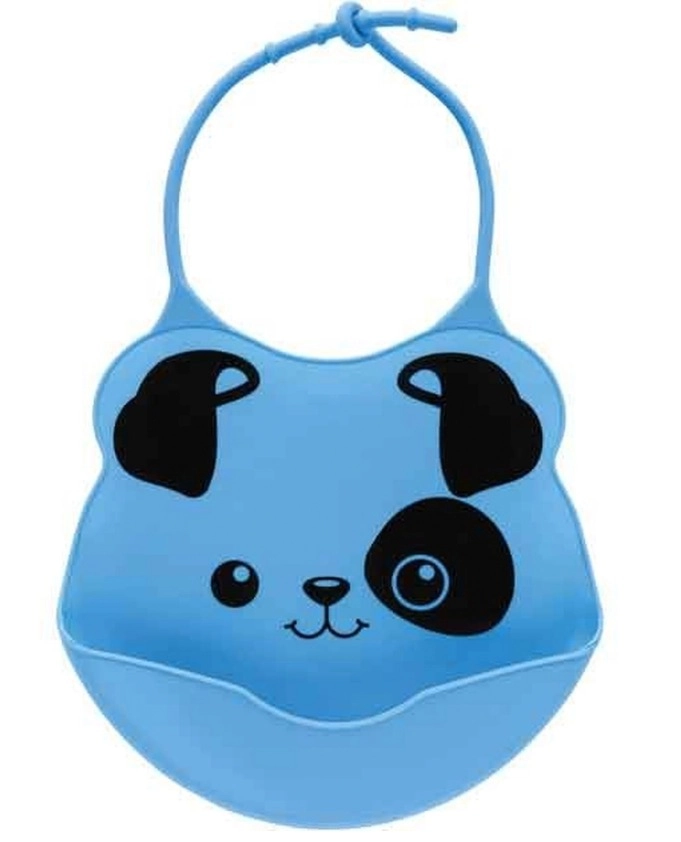 Babador De Silicone C/ Pega Migalhas Buba Ref 9731