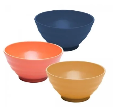 Bowl Stripes Bambu Pp Sortido 13.5x13.5x6.5cm 220290 Lyor