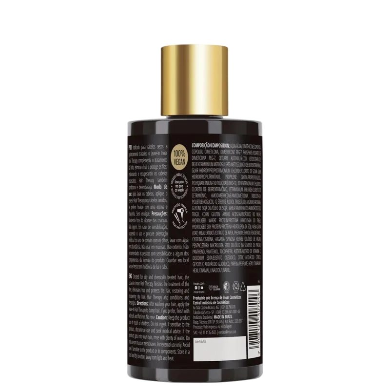 Leave In Termoativado Inoar Hair Therapy Frasco 220ml