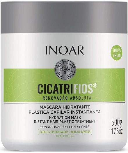 Máscara Hidratante Inoar Cicatrifios Renovação Absoluta Pote 500g