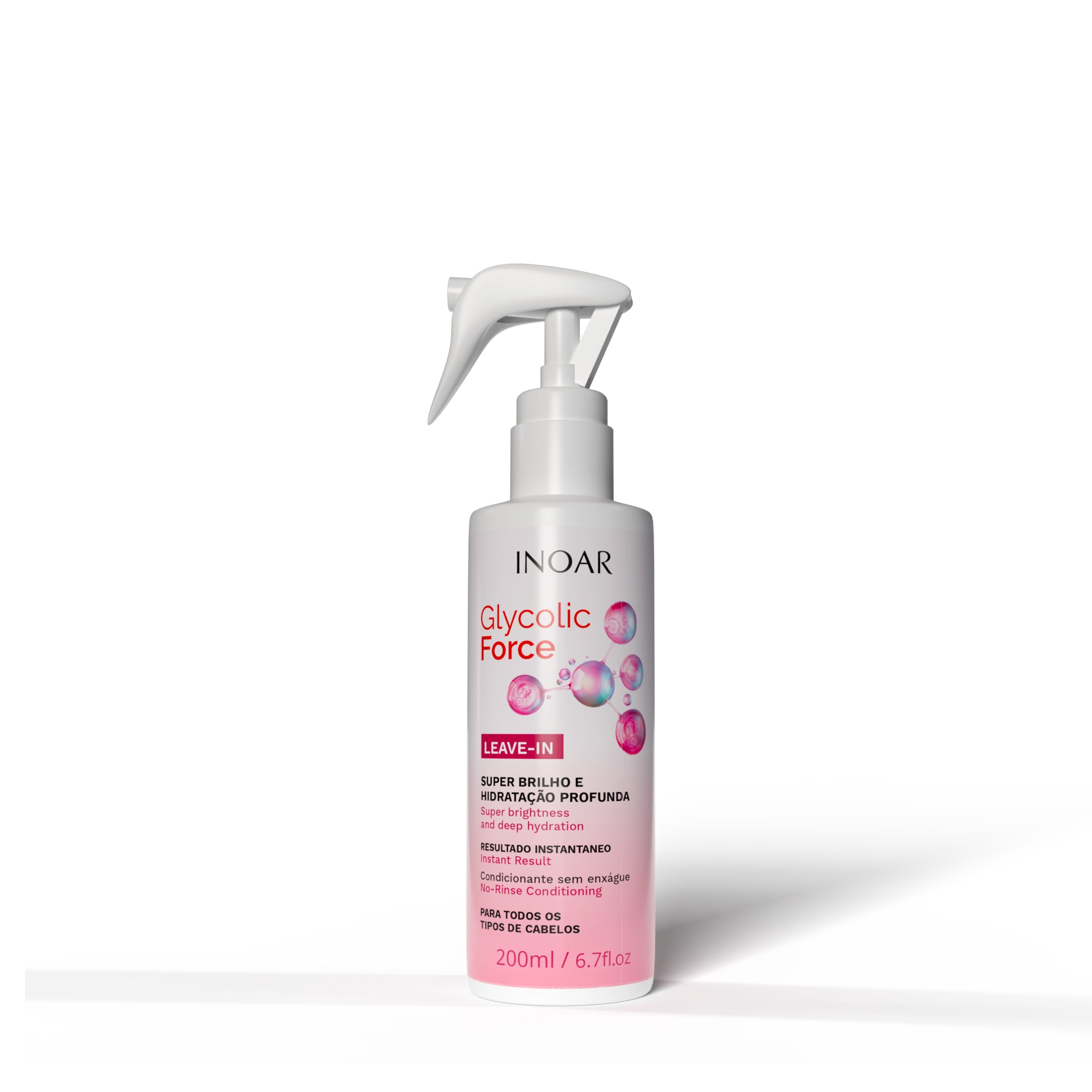 Leave In Inoar 200ml Glicolic Force