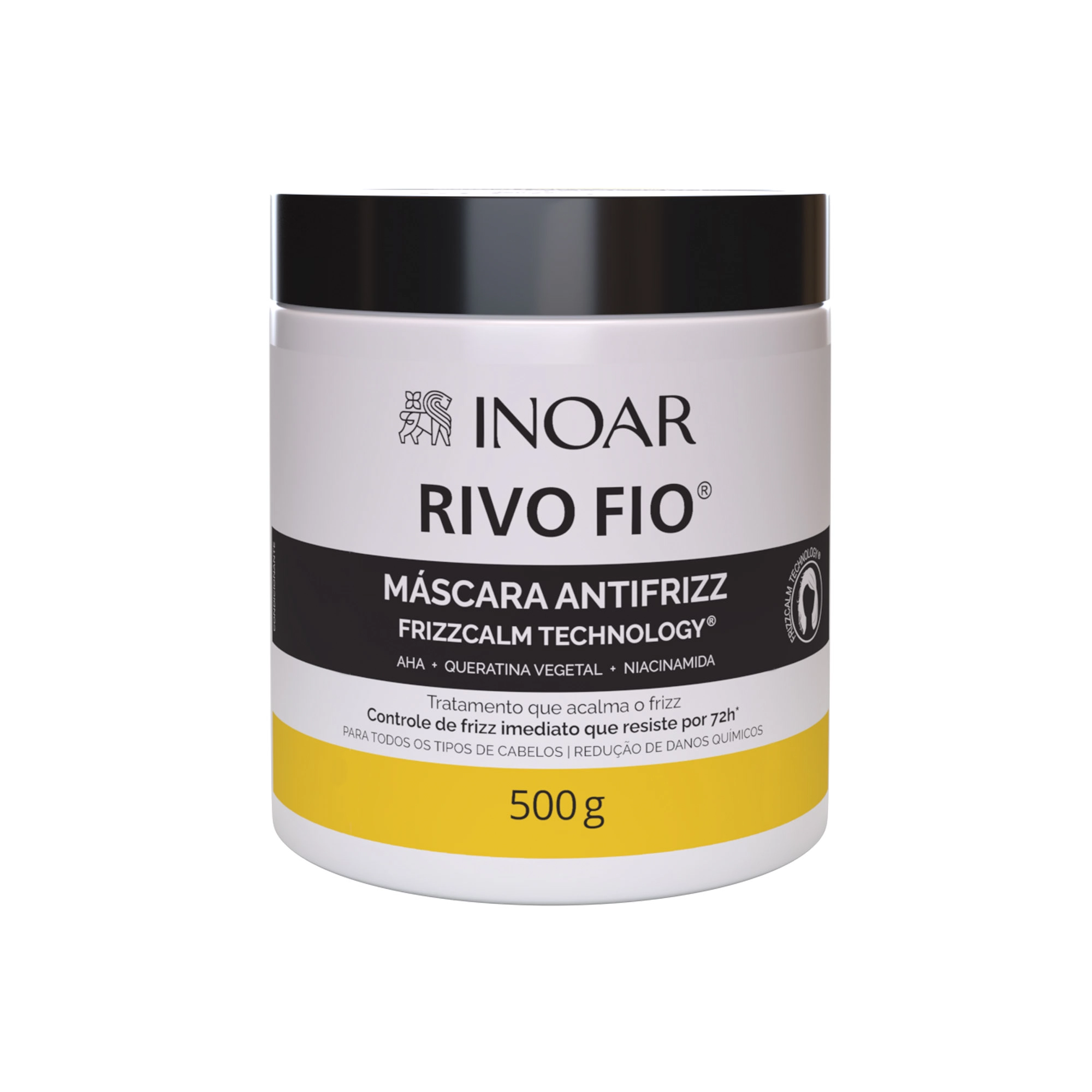 Masc Inoar 500g Rivo Fios Antifrizz