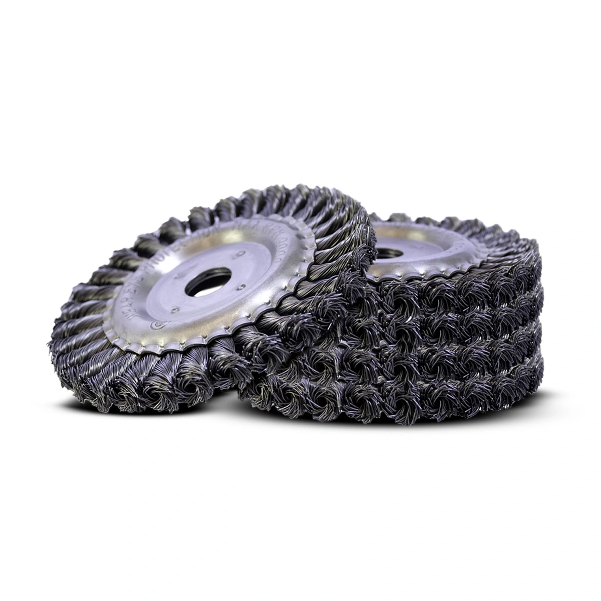 Escova Aço Circular Trançada Aeme 6x1/2x7/8 (150x12.7x22.22) 40 Unidades