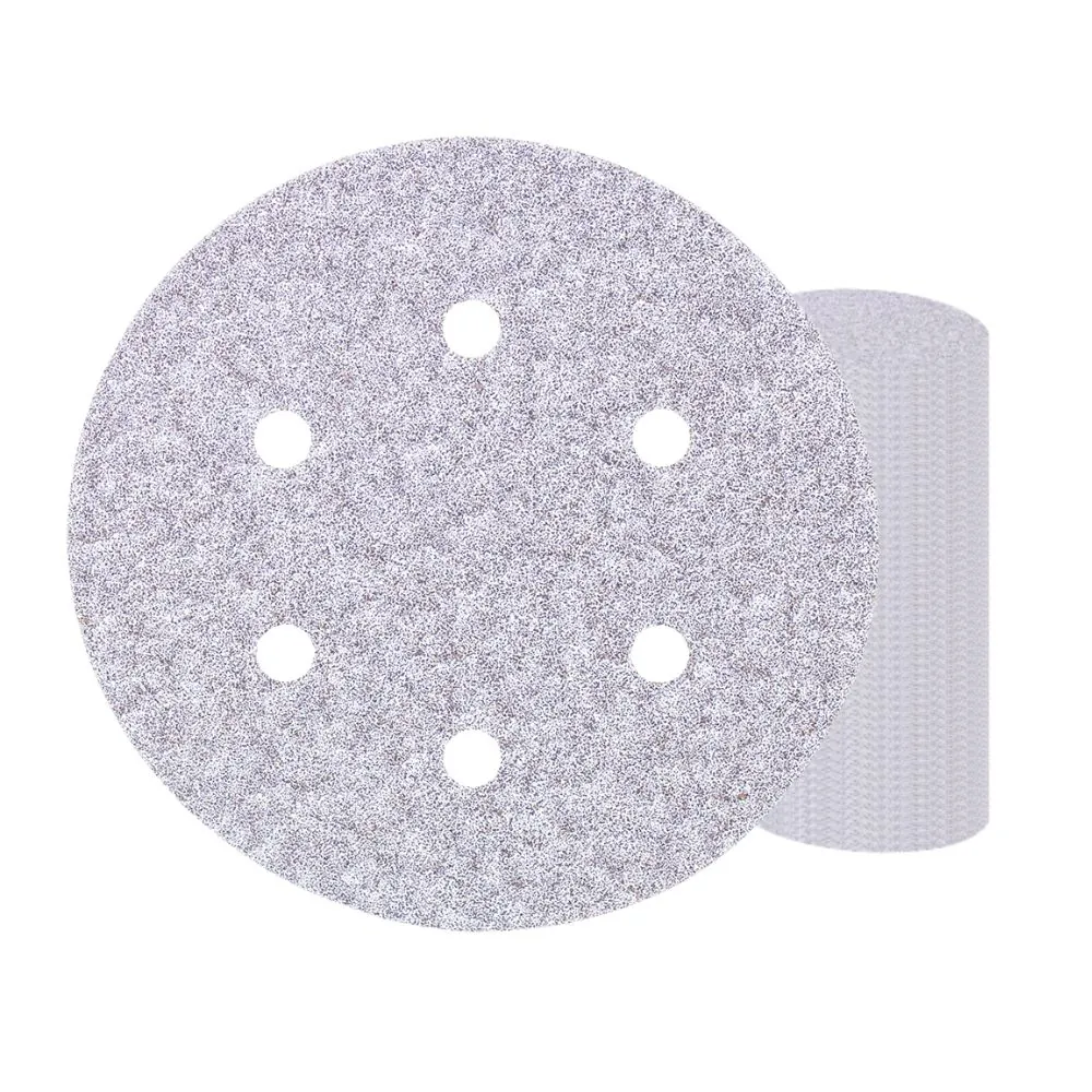 Disco Lixa Pluma Papel Aeme 150mm (6 Pol) 6 Furos 50 Unidades - 220