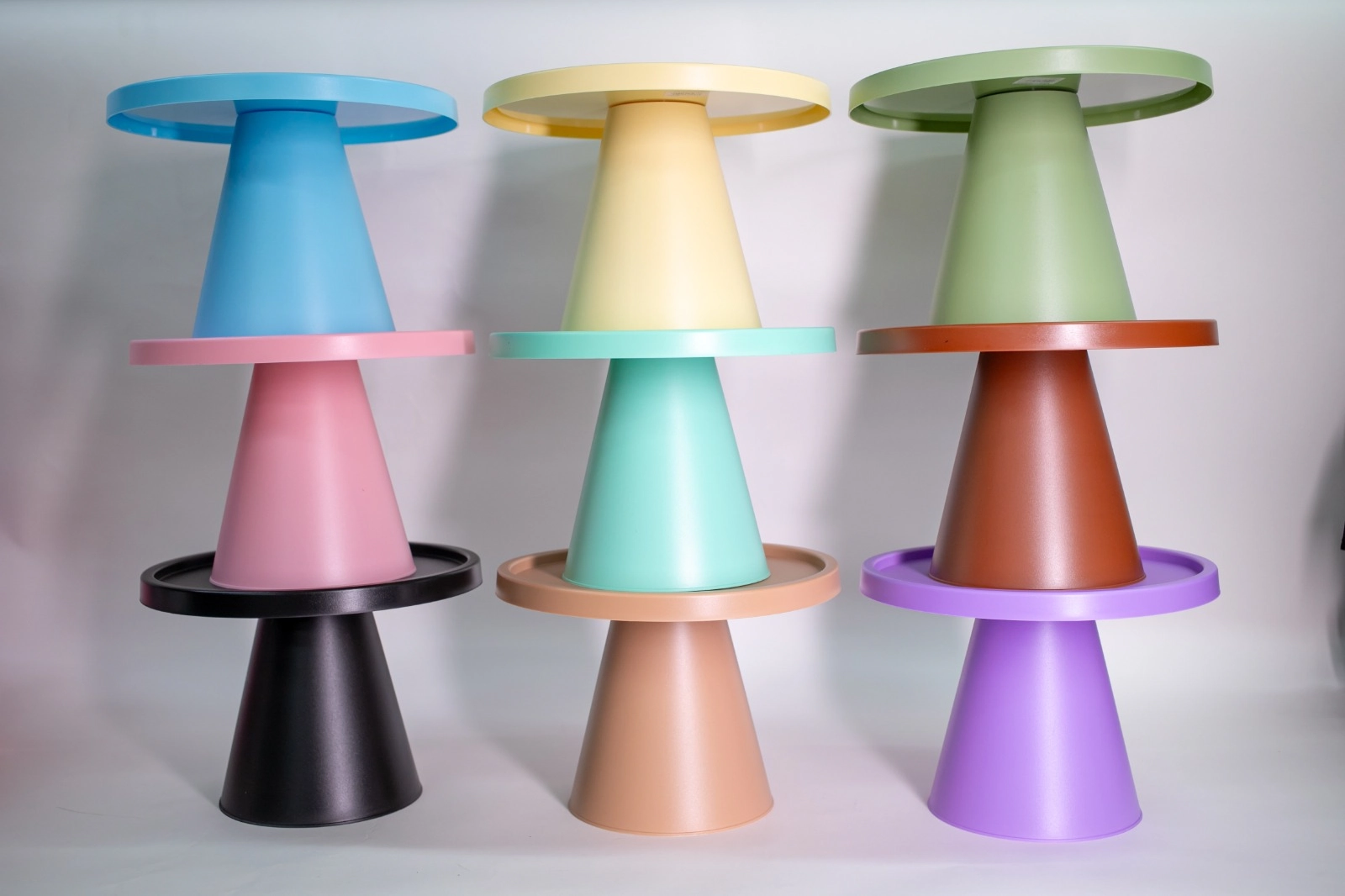 Boleira Cone Branca 21cm Mirandinha