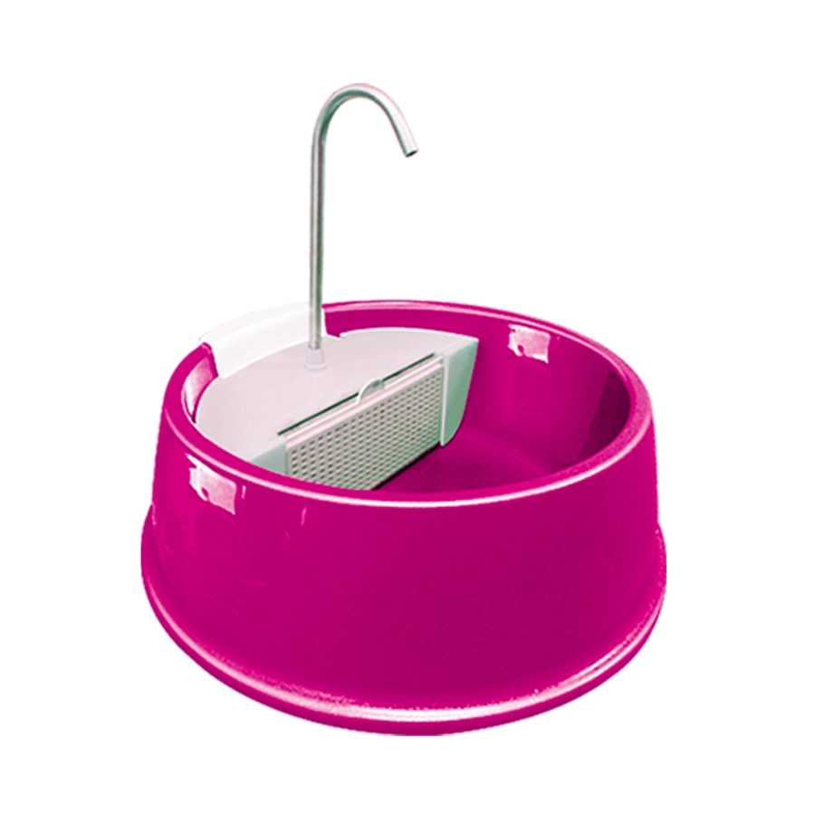 Fonte Furacão Pet Joy Bivolt Para Cães E Gatos Rosa