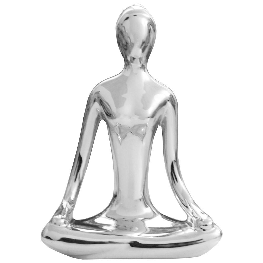 Escultura Yoga A Ceramica 11x75x38 1un