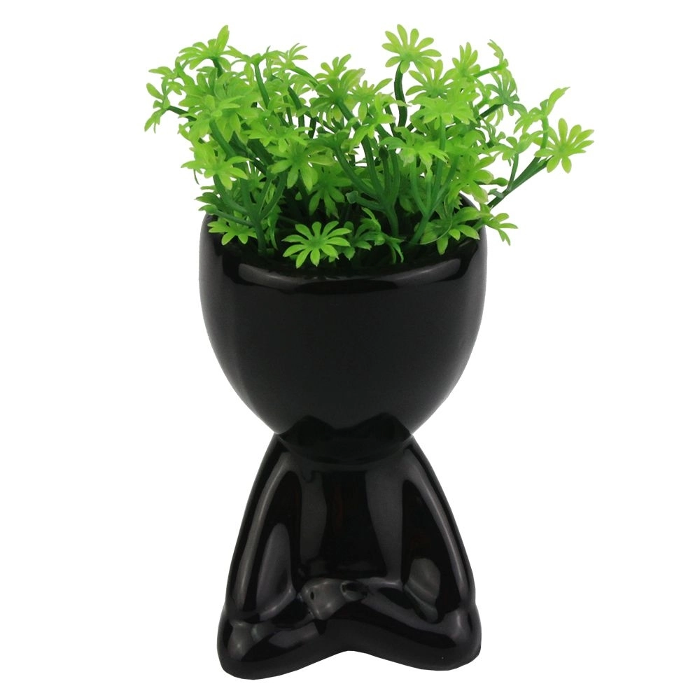 Vaso Bob Ceramica C/planta Cb2104 C3b