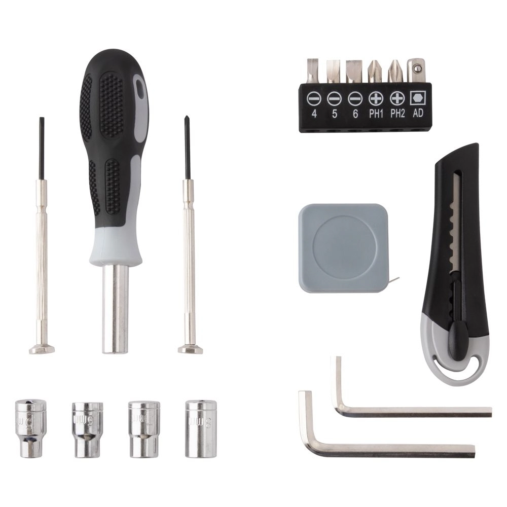 Kit Ferramenta C/jogo De Chave E Acessorios 8pcs Hutz