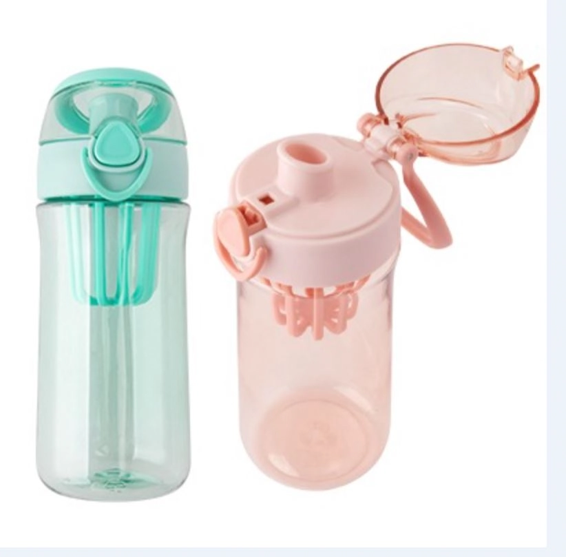 Garrafa 500ml Plastico Pc 7cm X 7cm X 19,5cm