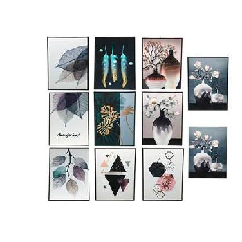Quadro Decorativo Plastico 25x31cm Ref.hd80912