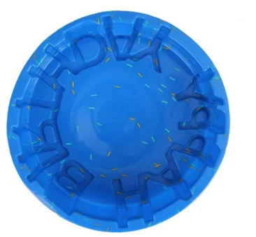 Forma Oikos Silicone P/bolo Happy Birthday Un