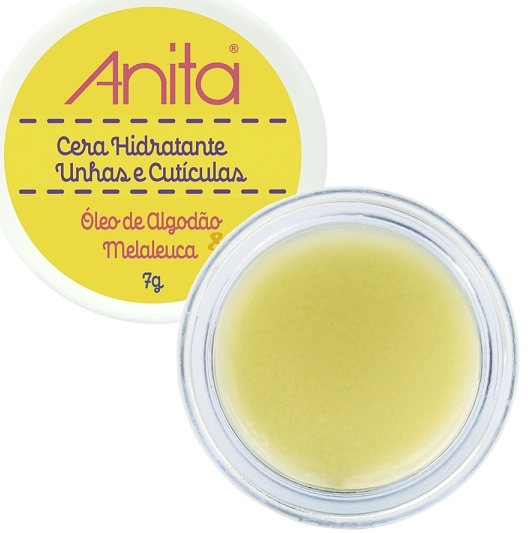 Cera Hidr Unhas E Cuticulas Anita 7g Oleo De Algodao/melaleuca