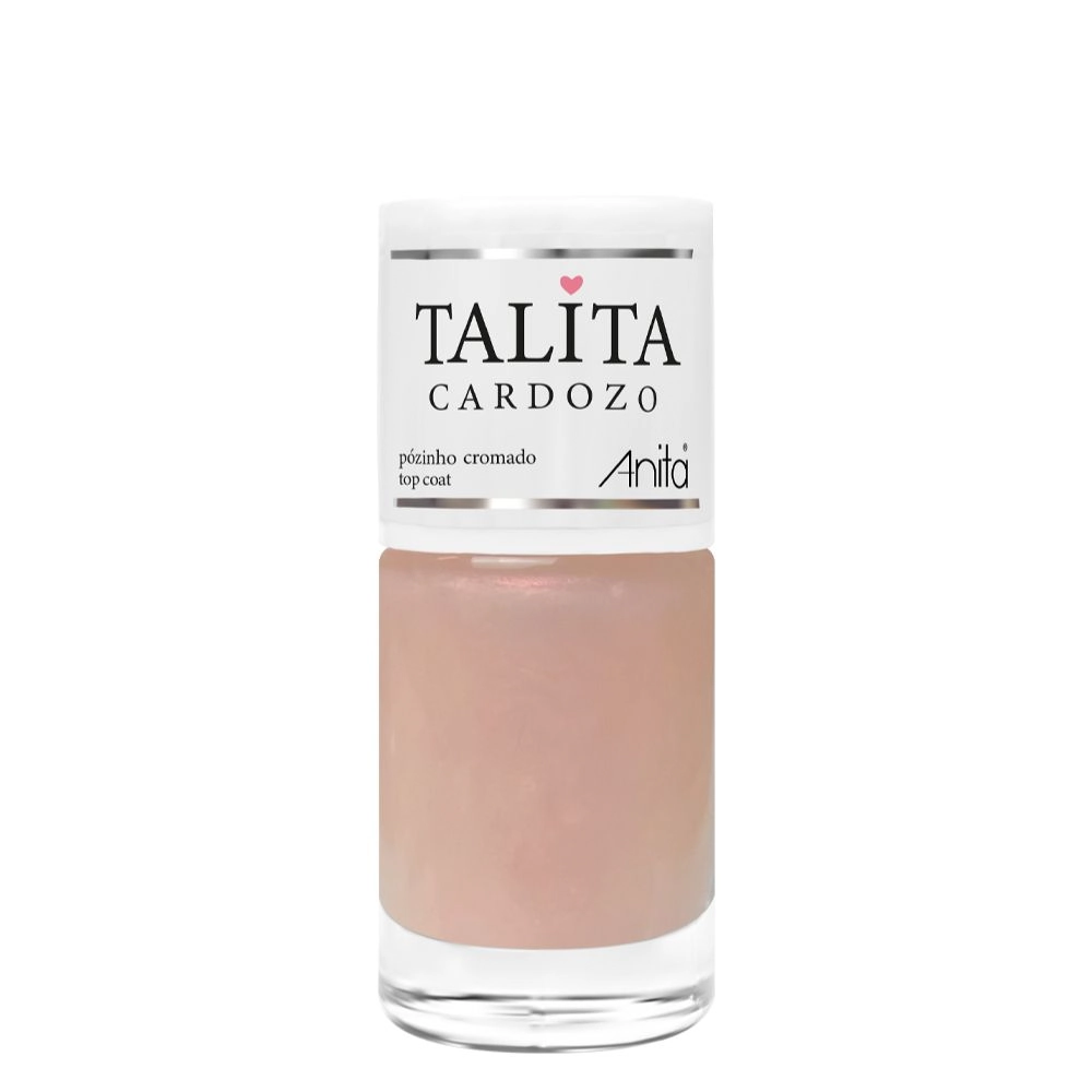 Esm Anita Talita Cardozo Top Coat Pozinho Cromado