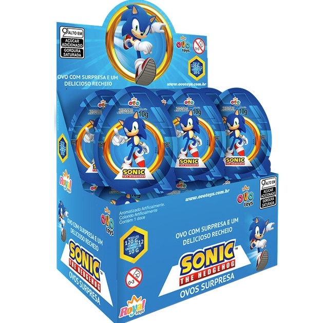 Sonic Ovo Brinq Unid Dez