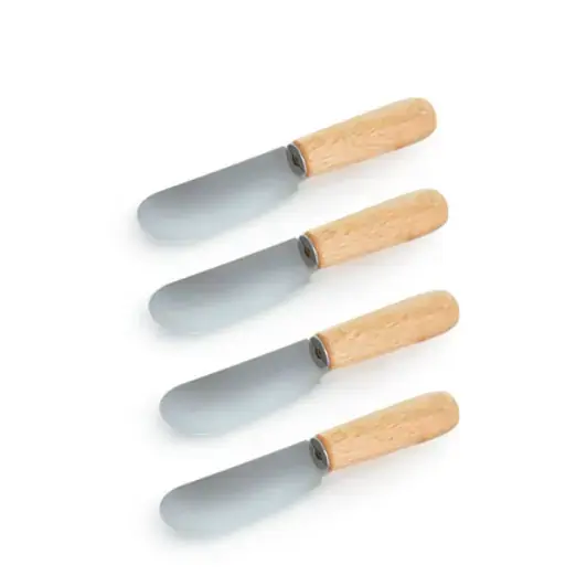 Jg De Espatulas Inox 4 Pecas